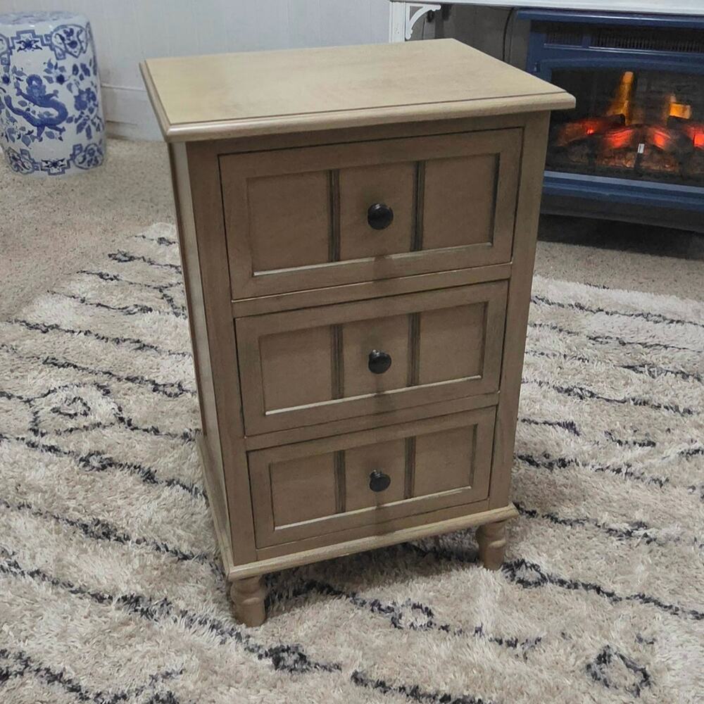 Beautiful Chaney Three Drawer Accent Table